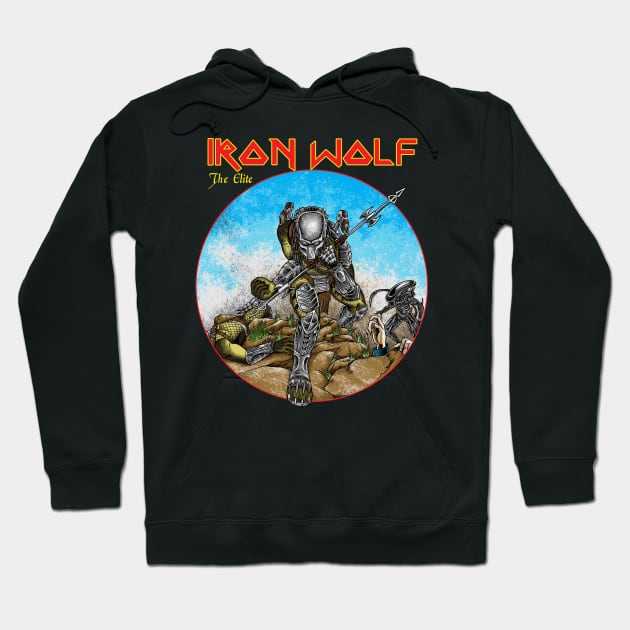 Iron Wolf Hoodie by joerock